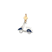 Charm Dodo Mariani in Argento S100K VESPA - S100K VESPA